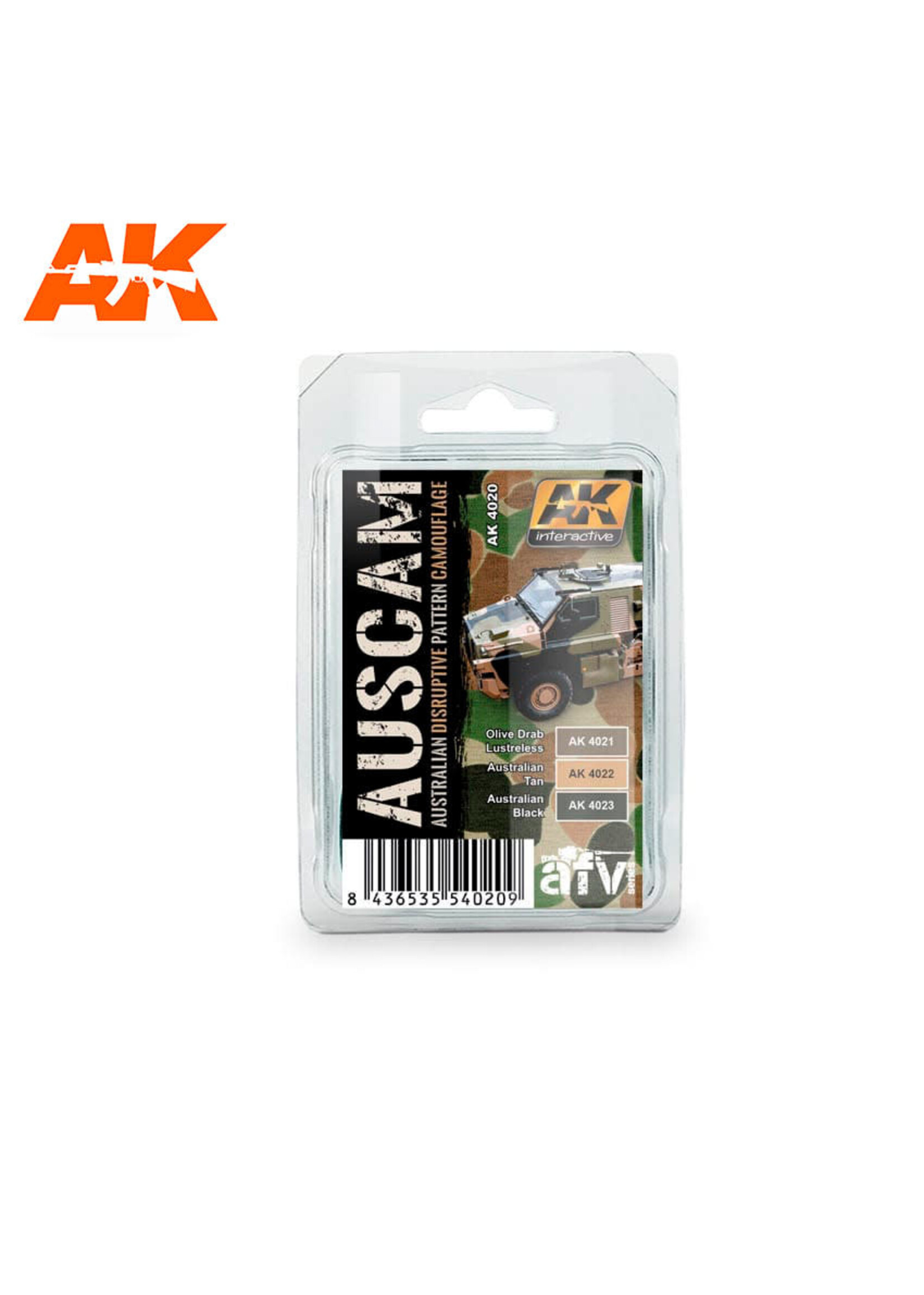 AK Interactive AK-4020 Australian Camouflage Colors