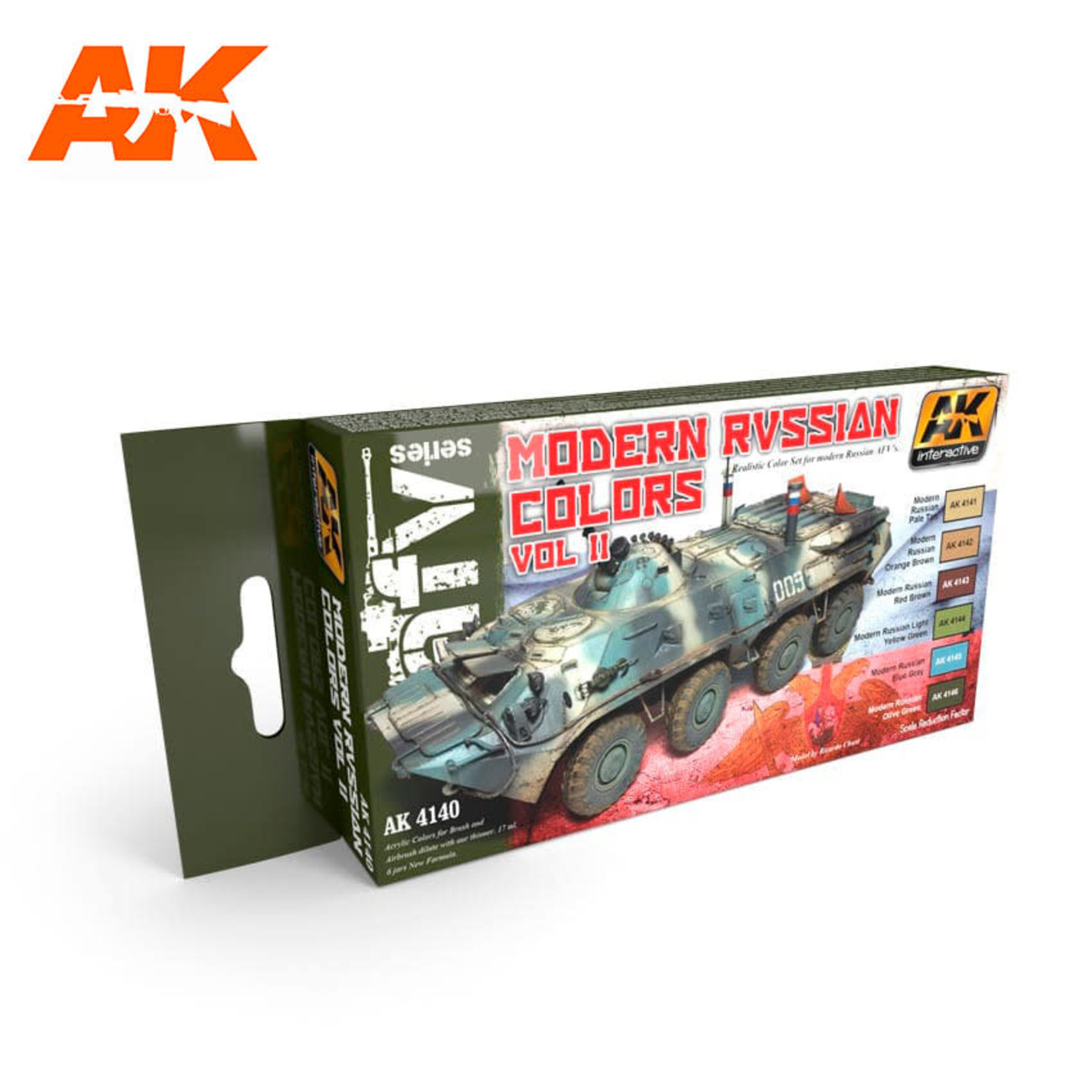 AK Interactive AK-4140 Modern Russian Colours Volume 2