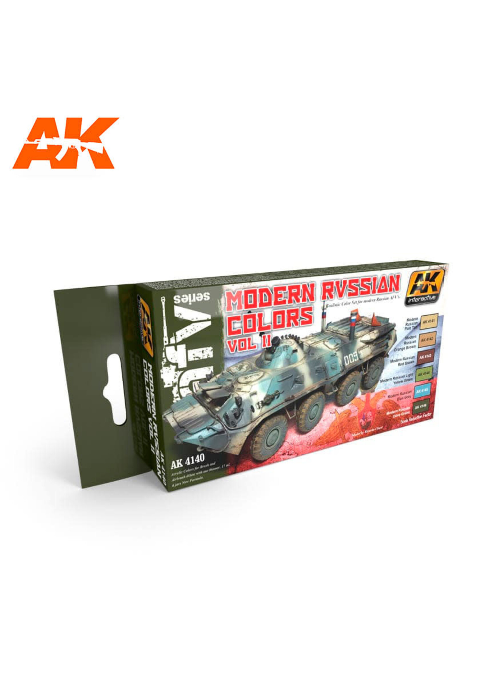 AK Interactive AK-4140 Modern Russian Colours Volume 2