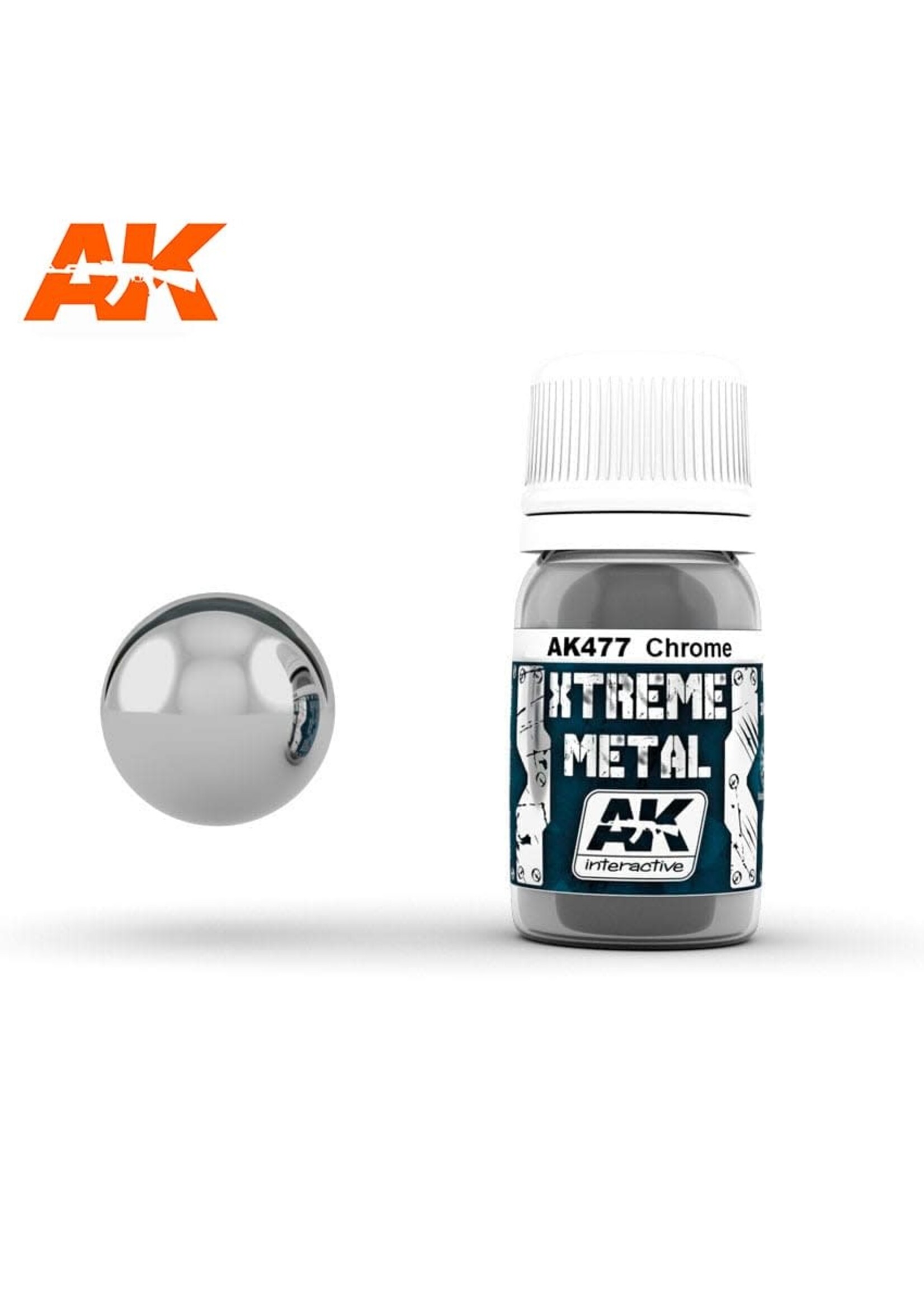 AK Interactive AK-477 Xtreme Metal Chrome (30ml)