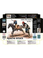Master Box ***MSTBX35188 Indian Wars Series Apache Attack (1/35)
