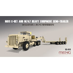 MENG MENGSS013D US M911 C-HET & M747 Heavy Equipment Semi-Trailer (1/35)