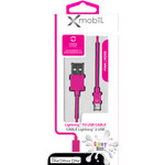 Xmobile Xmobil Pink 3 ft Colour Blast Charge & Sync Lightning Cable