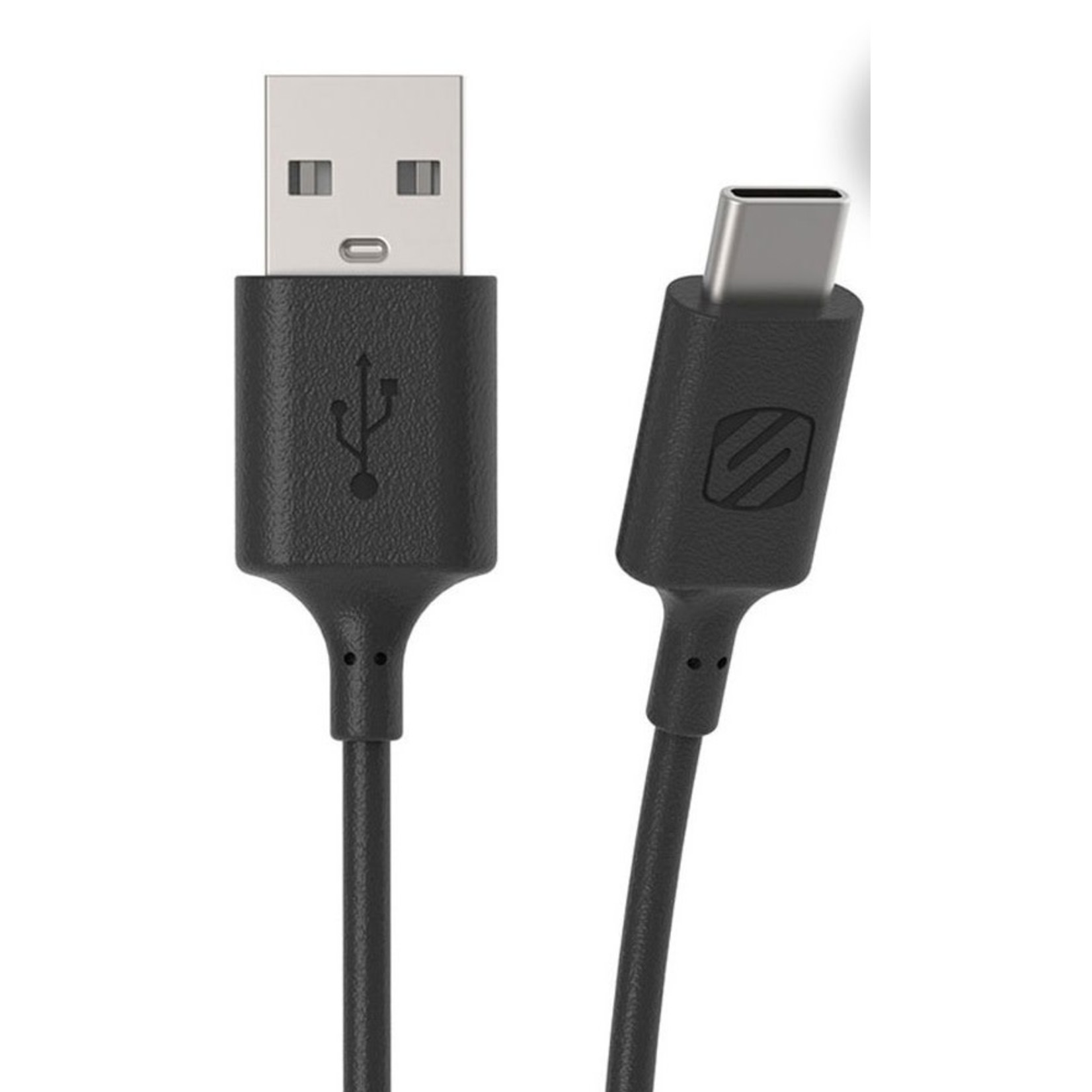 Scosche Scosche Black 3 ft Charge & Sync USB-C to USB-1 Cable