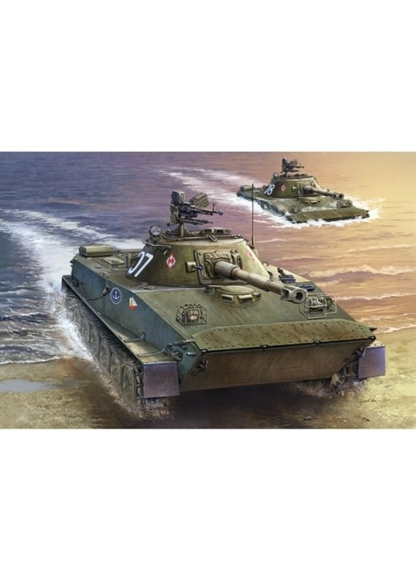 Trumpeter TRU00382 Polish PT-76B Amphibious Tank (1/35)