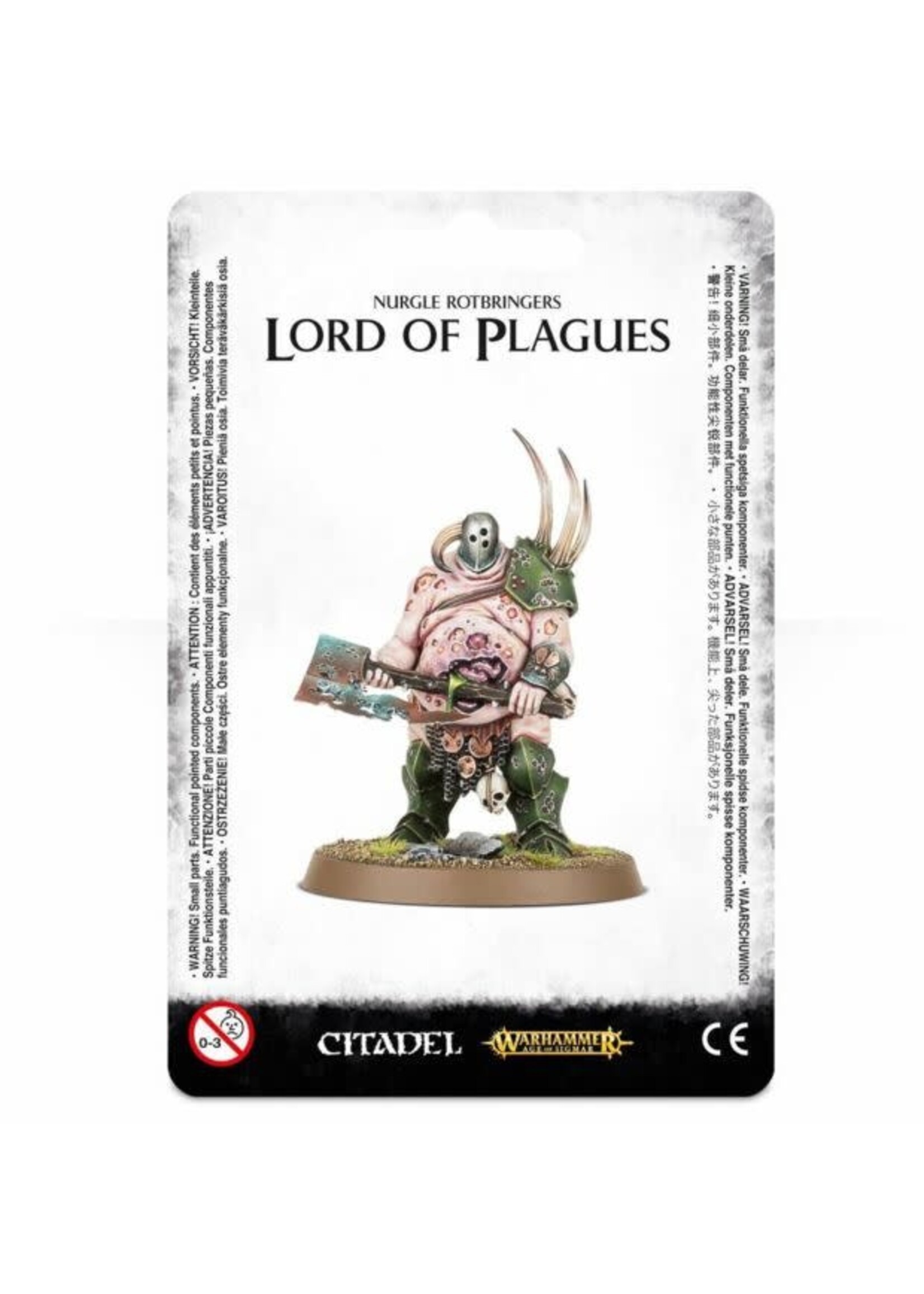 AoS Maggotkin of Nurgle Rotbringers Lord of Plagues