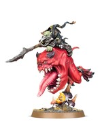 AoS Gloomspite Gitz Loonboss on Giant Cave Squig