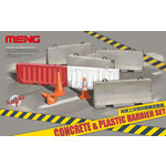 MENG ***MENGSPS012 Concrete & Plastic Barrier Set (Discontinued)