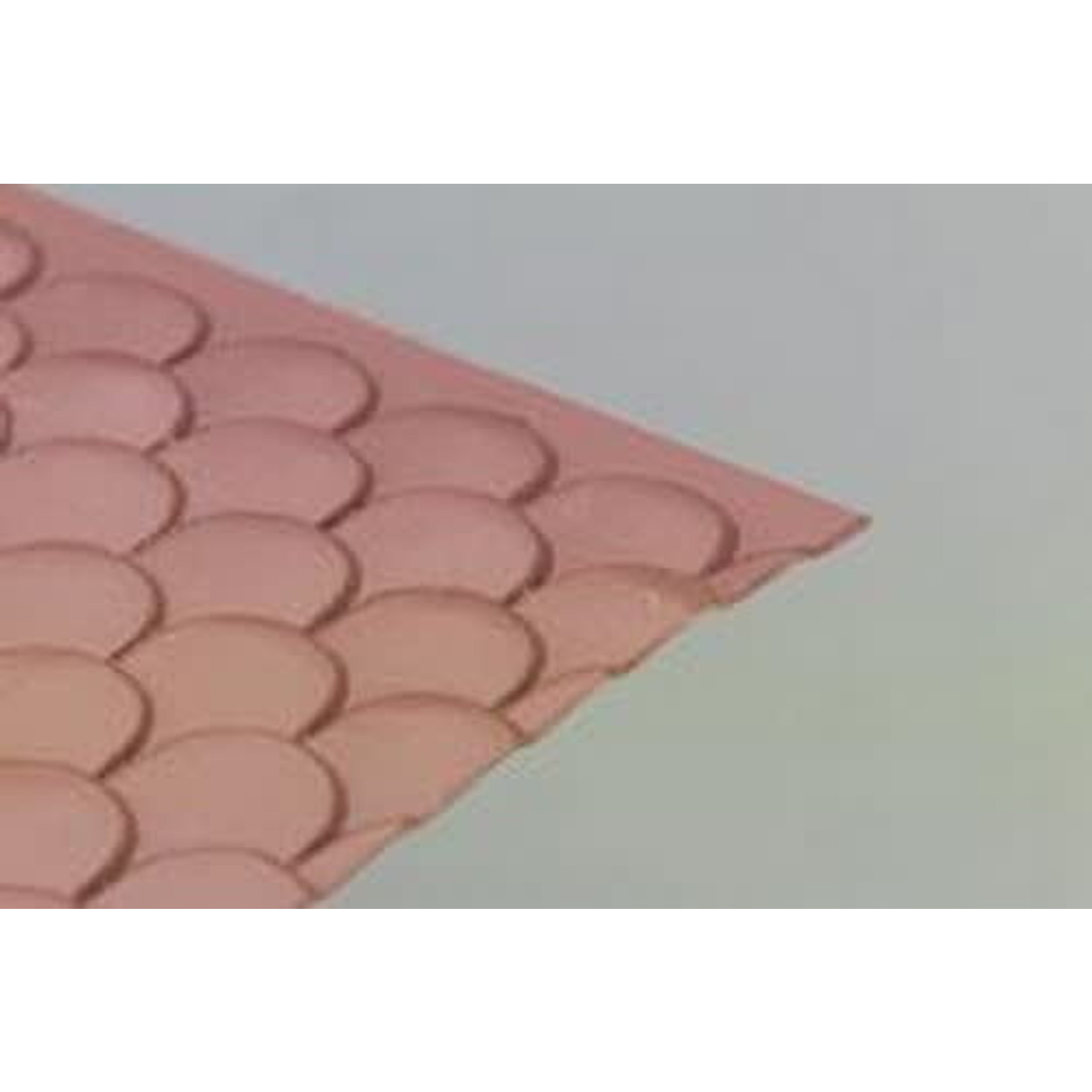 Plastruct PLA91654 G Scale Scalloped Edge Tile Sheet