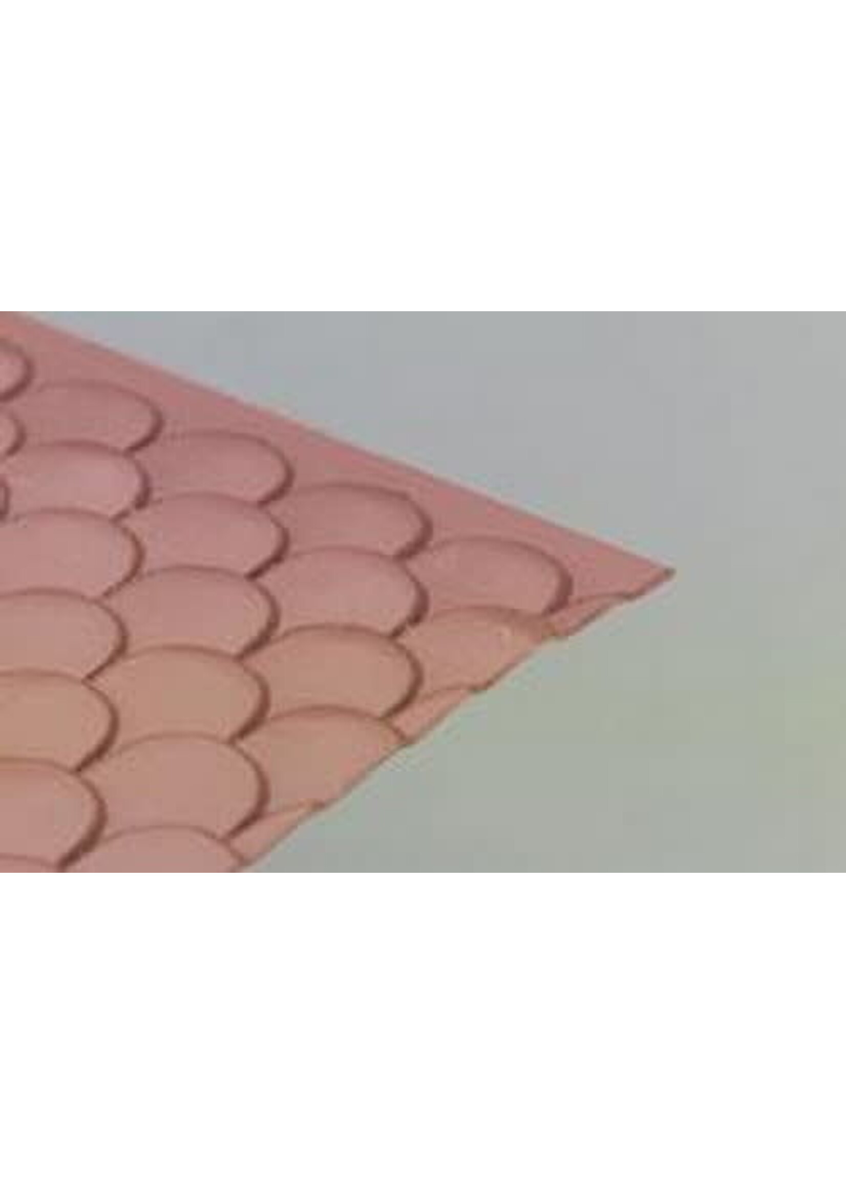 Plastruct PLA91654 G Scale Scalloped Edge Tile Sheet