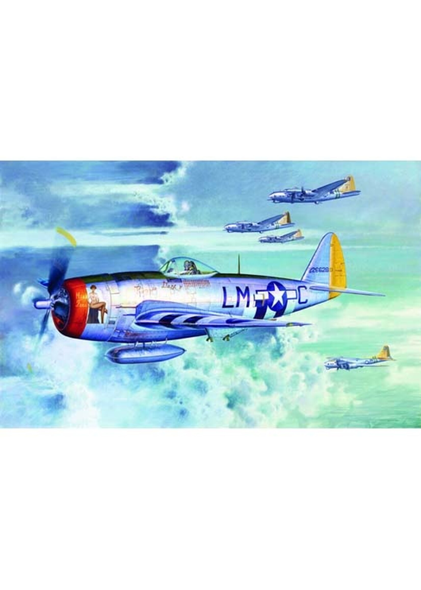 Trumpeter TRU02263 P-47D Thunderbolt Bubbletop (1/32)