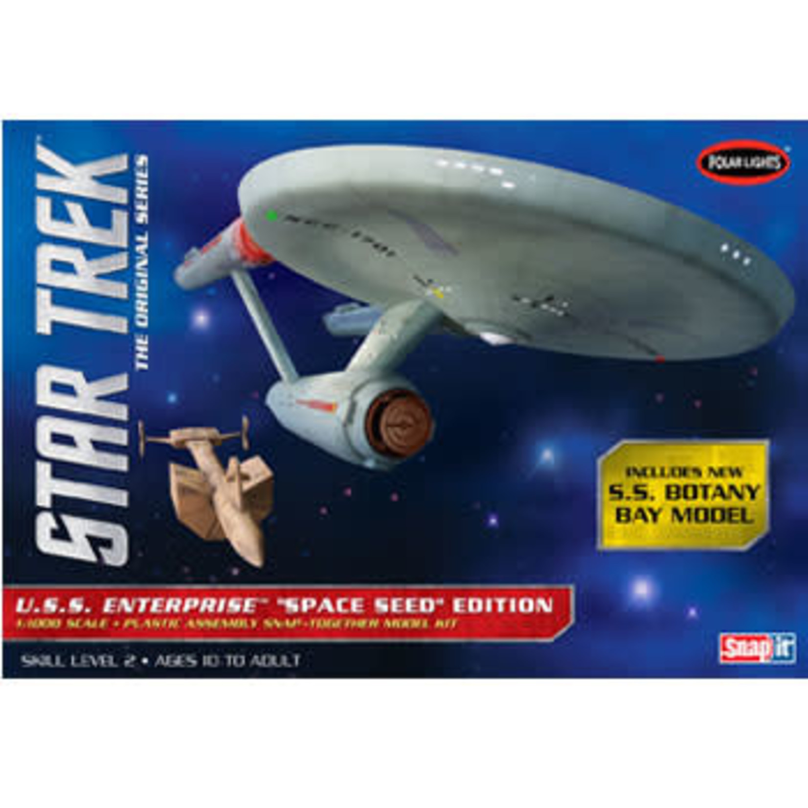 Polar Lights POL908 Star Trek TOS USS Enterprise Space Seed Edition - Snap (1/1000)