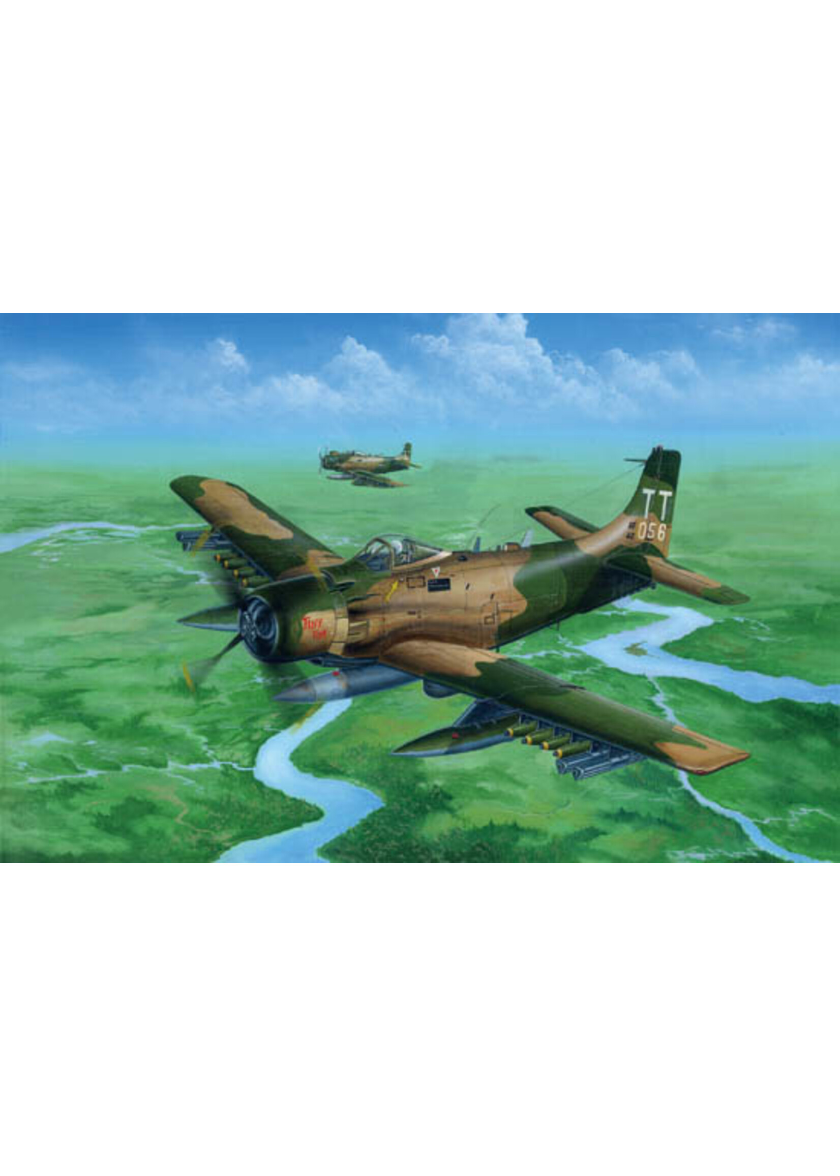 Trumpeter TRU02254 A-1J AD-7 Skyraider (1/32)