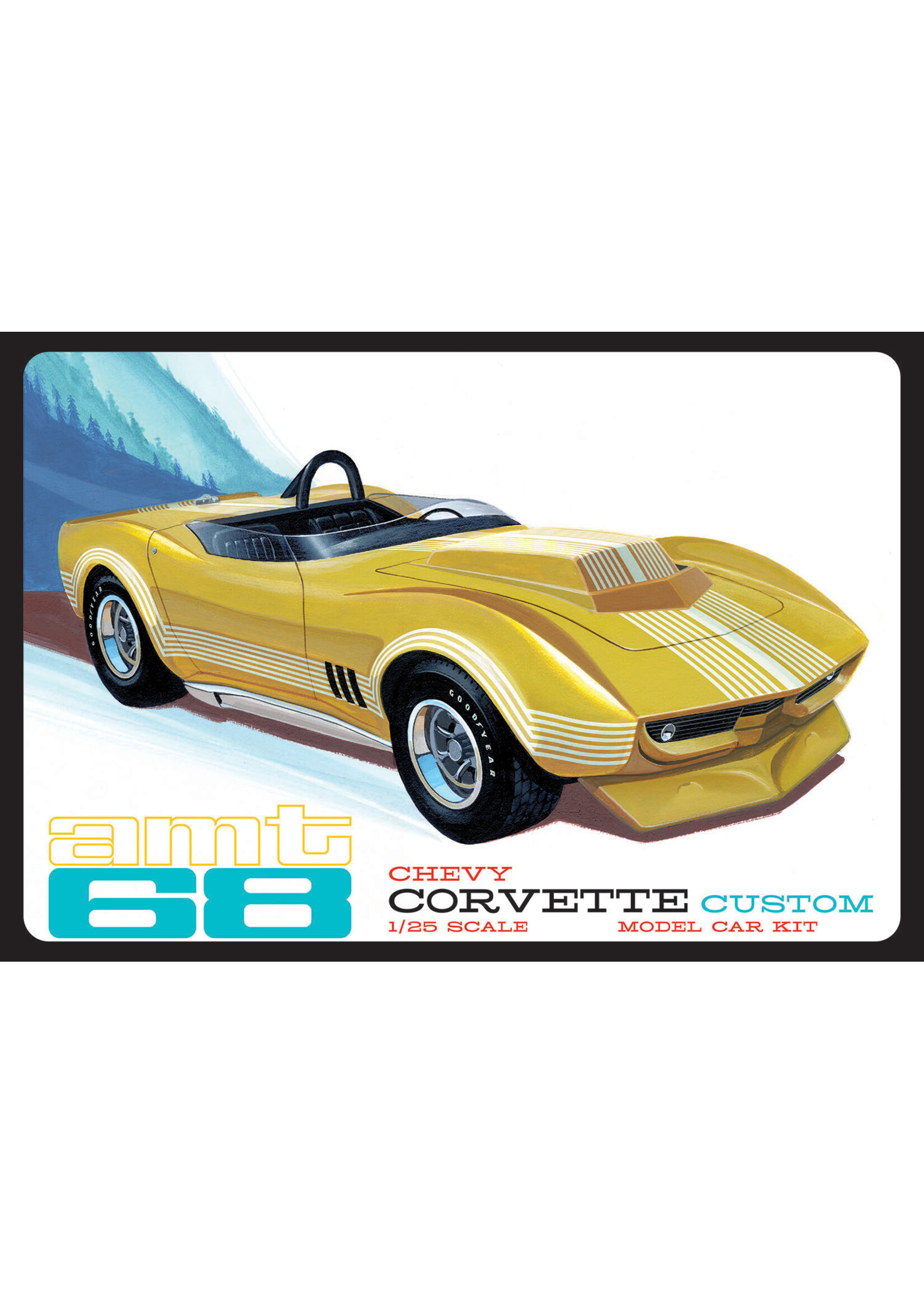 AMT ***AMT1236 1968 Chevy Corvette Custom (1/24)