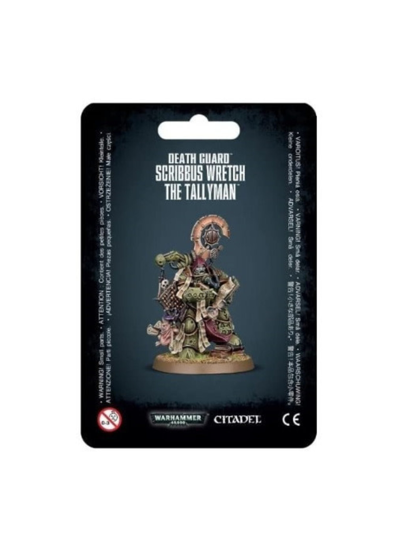 WH40K Death Guard Scribbus Wretch the Tallyman