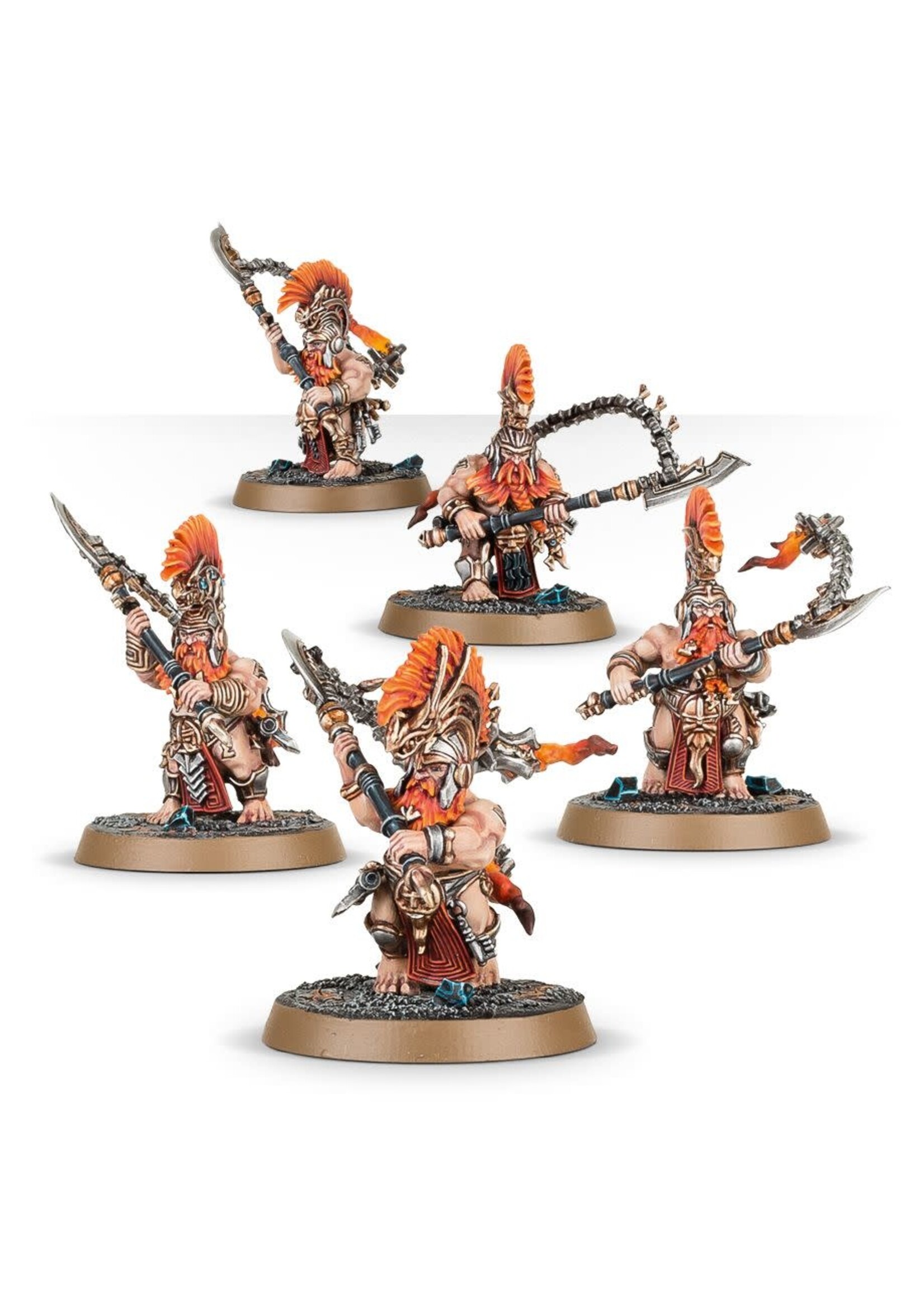 AoS Fyreslayers Hearthguard Berzerkers