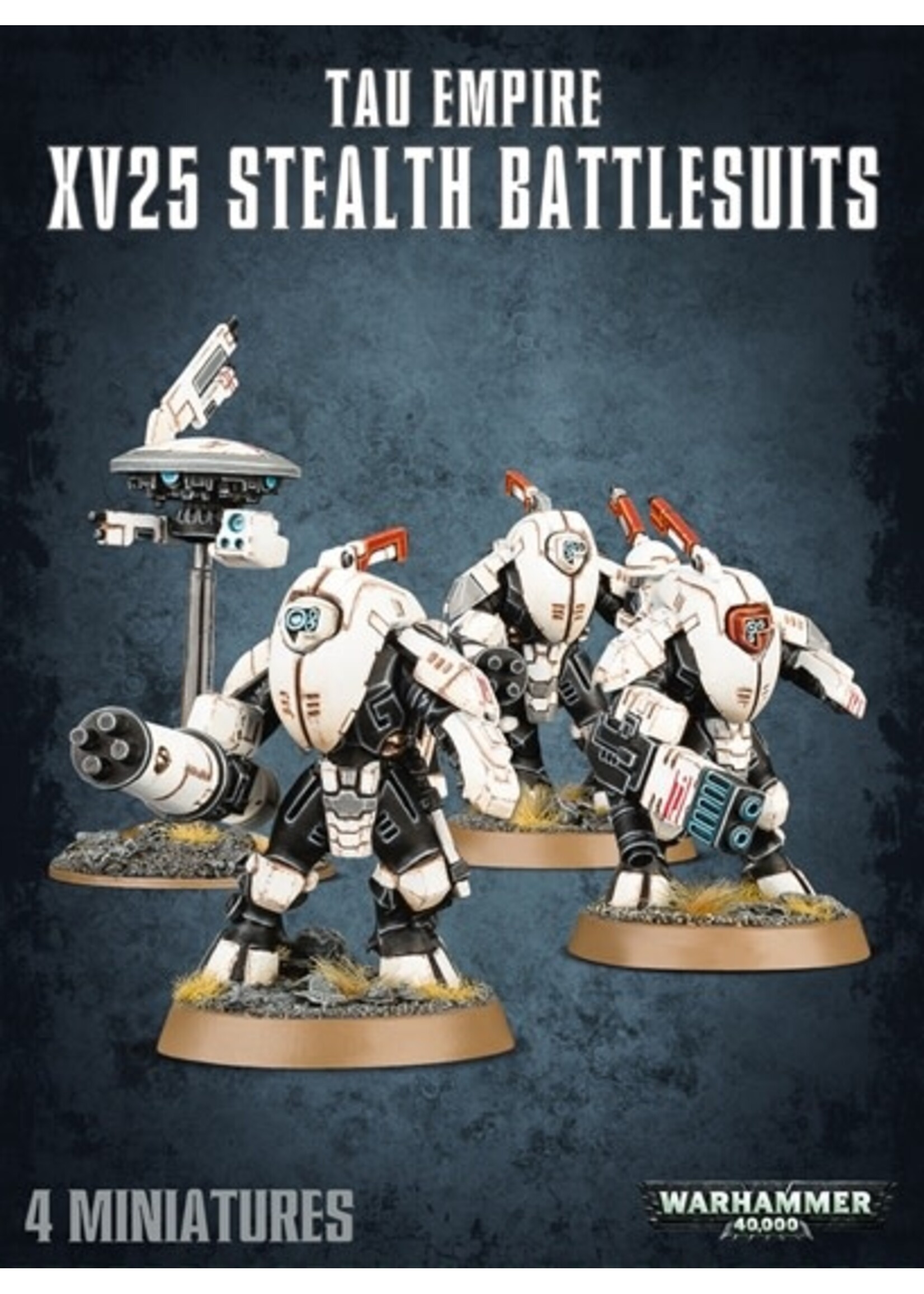 WH40K T'Au Empire XV25 Stealth Battlesuits