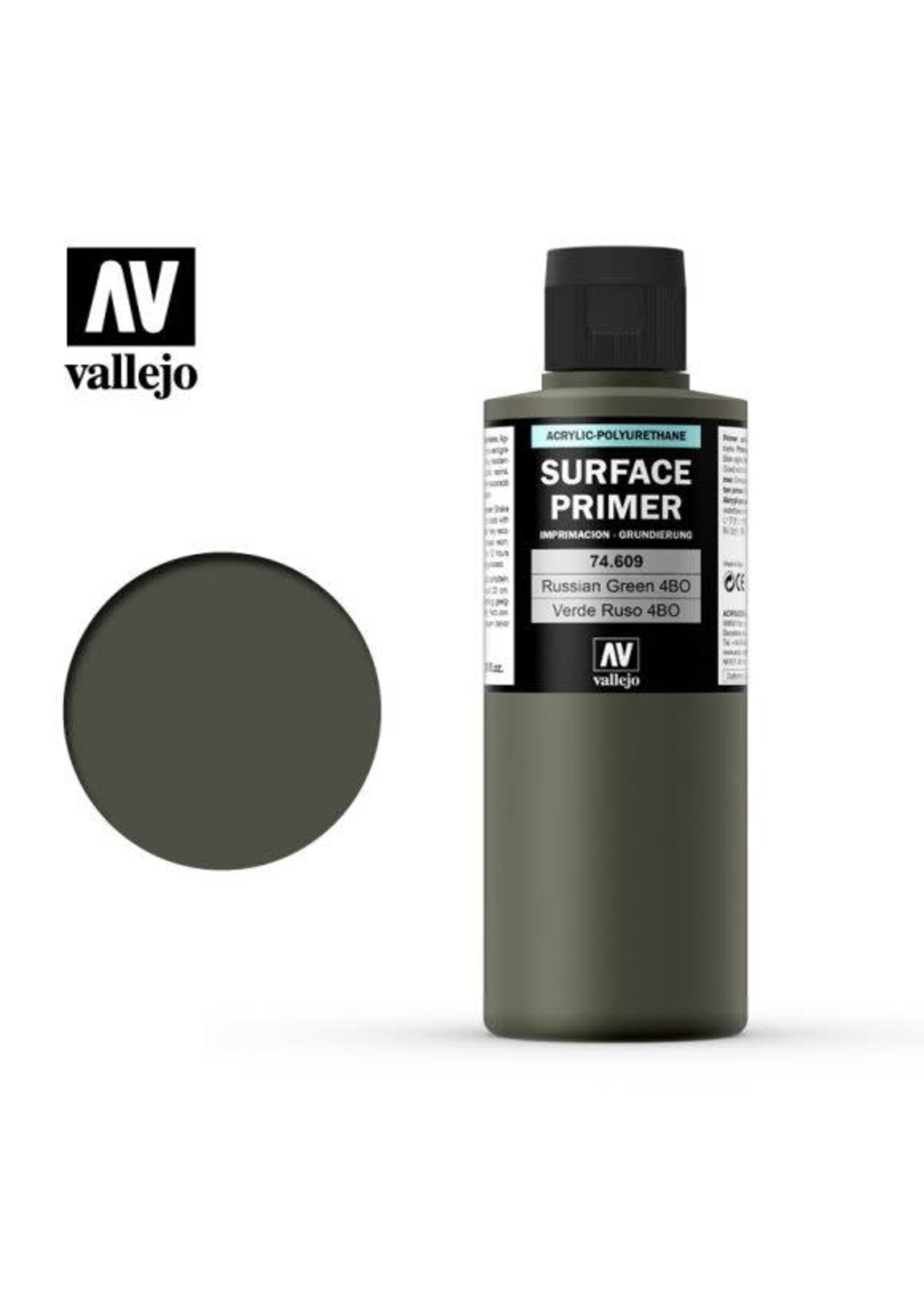 Vallejo VAL74609 Primer Russian Green (200ml)