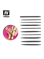 Vallejo VALT03001 Budget Needle File Set (10pc)