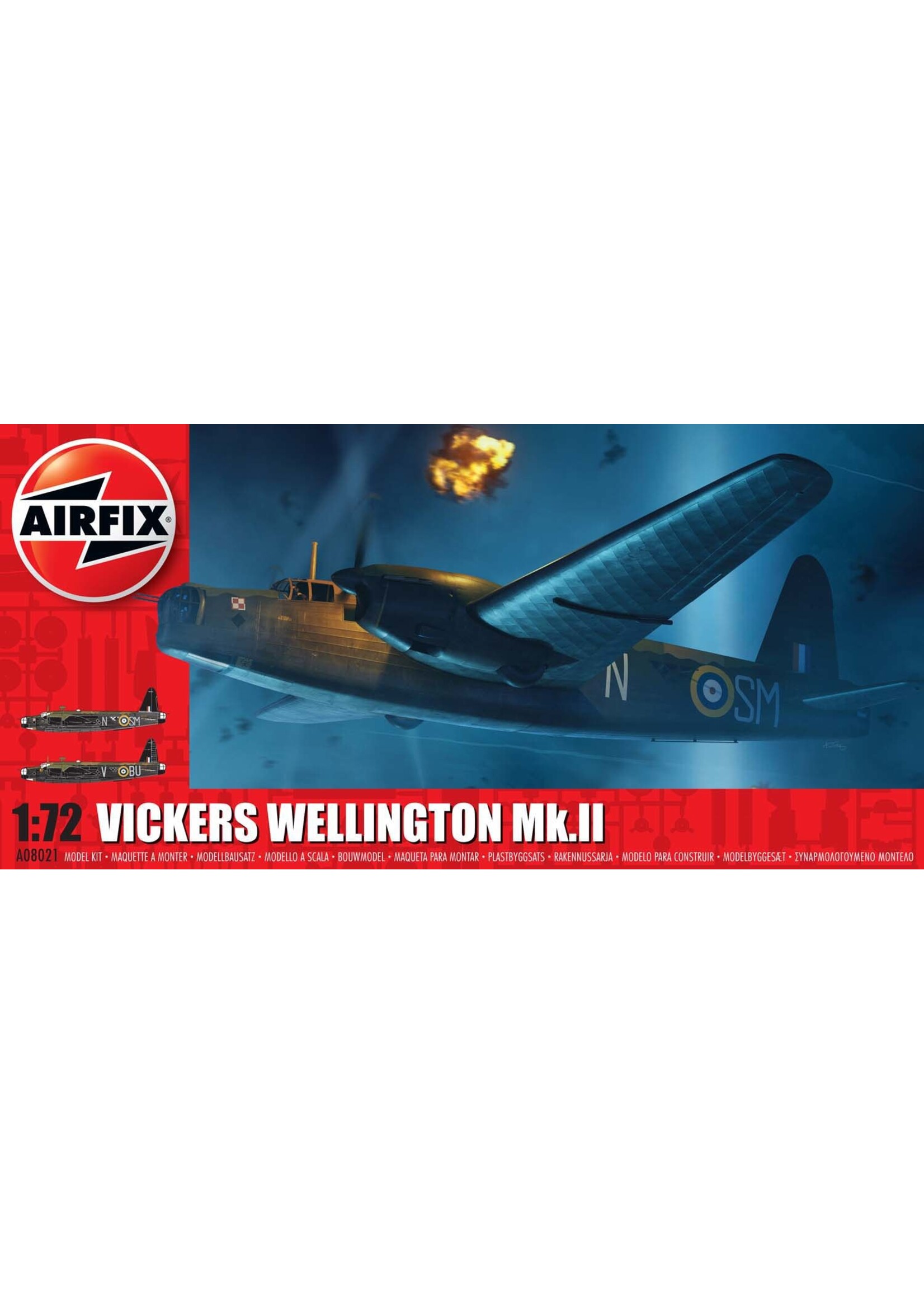 Airfix ***AIR08021 Vickers Wellington MK.II (1/72)