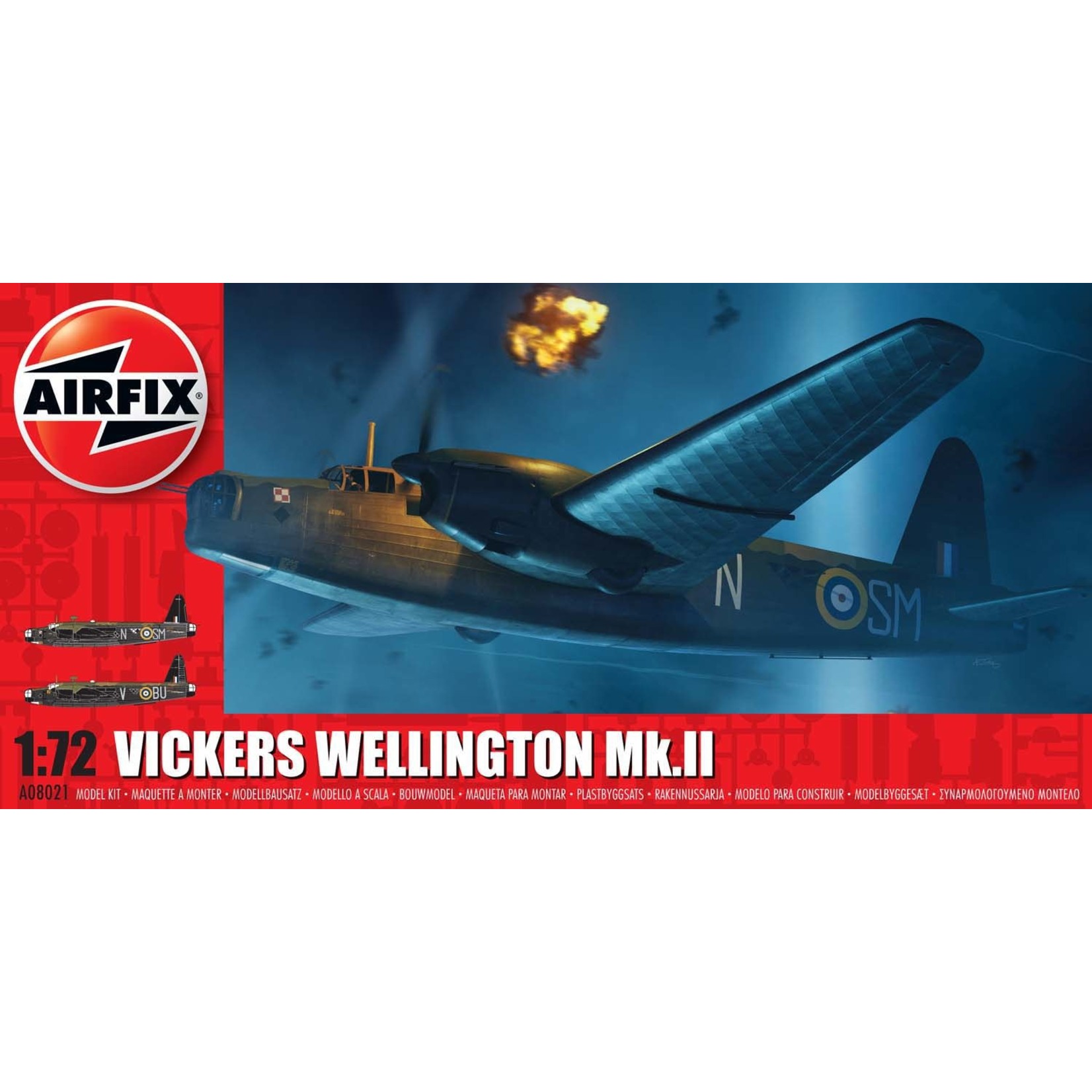 Airfix AIR08021 Vickers Wellington MK.II (1/72)