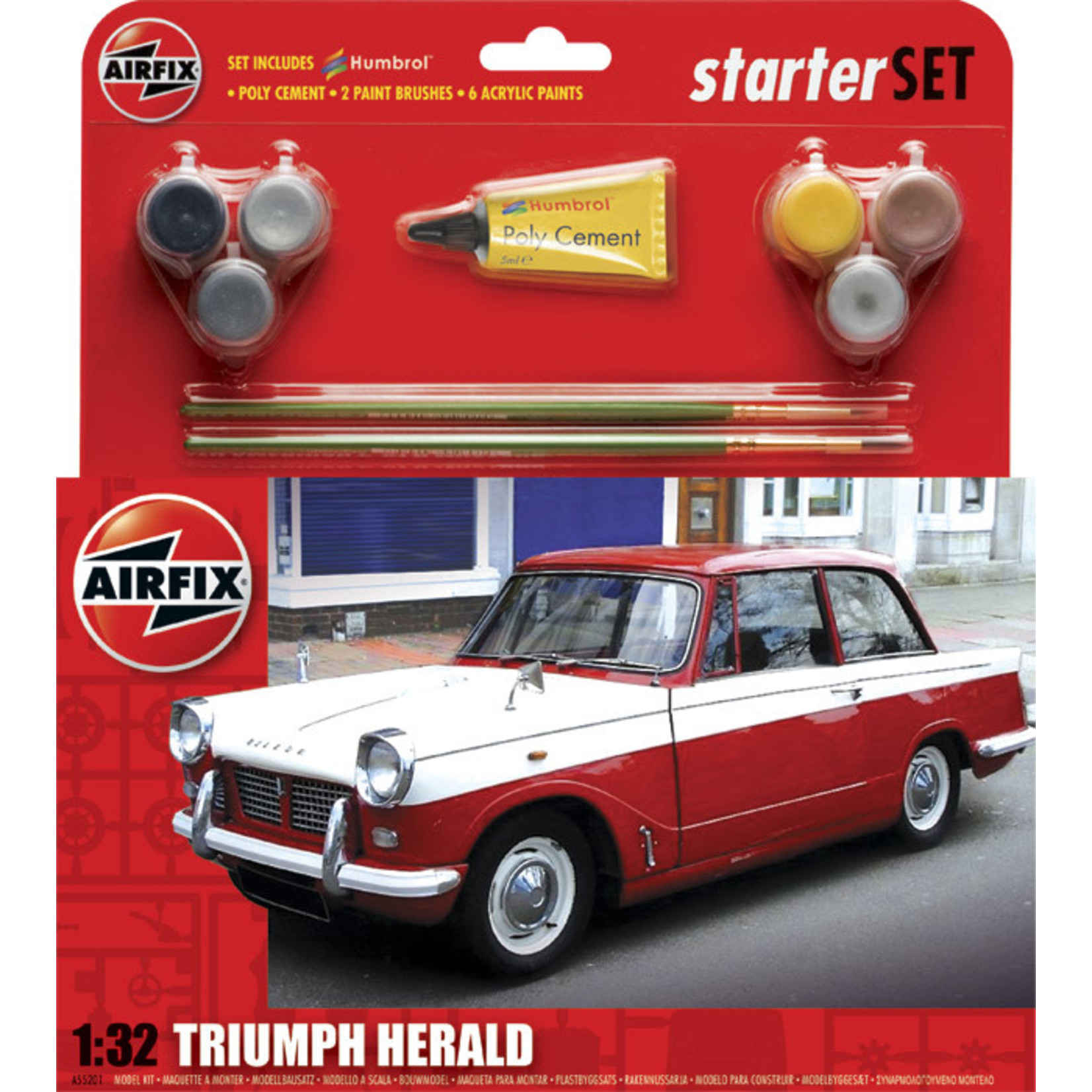 Airfix AIR55201 Triumph Herald Starter Gift Set