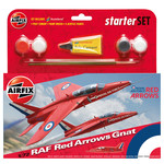 Airfix AIR55105 Red Arrow Gnat Starter Gift Set (1/72)