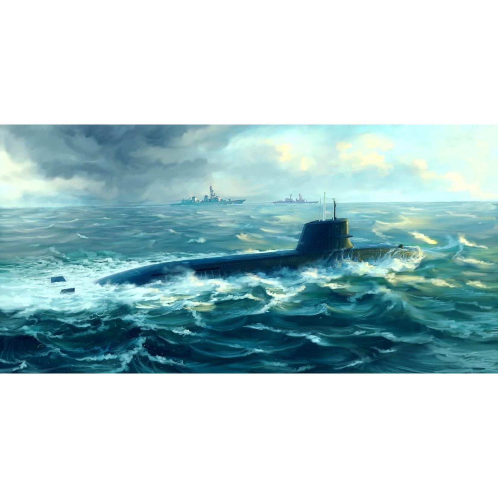 Trumpeter TRU05911 Japanese Soryu Class Attack Submarine (1/144)