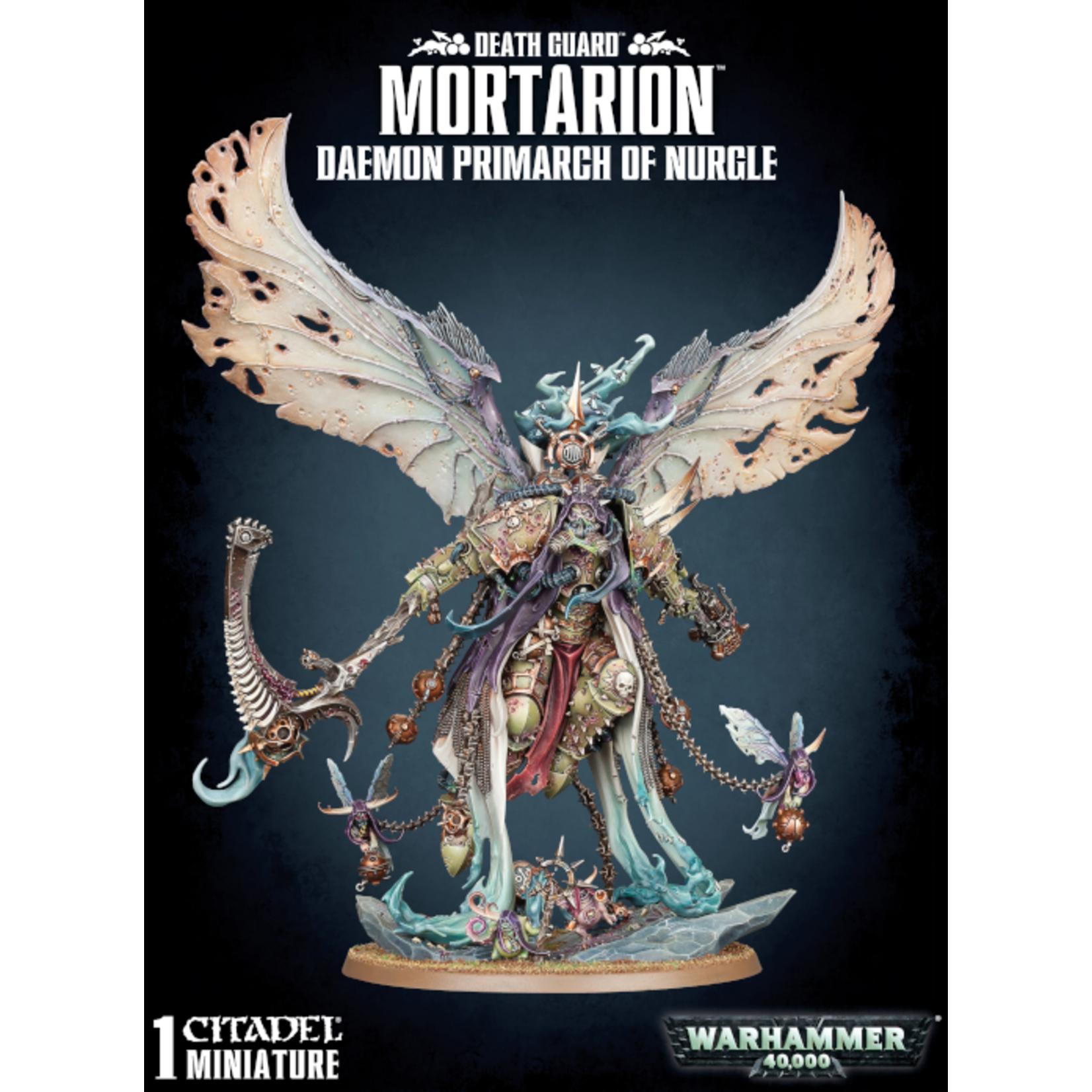 Warhammer 40K Mortarion Daemon Primarch of Nurgle