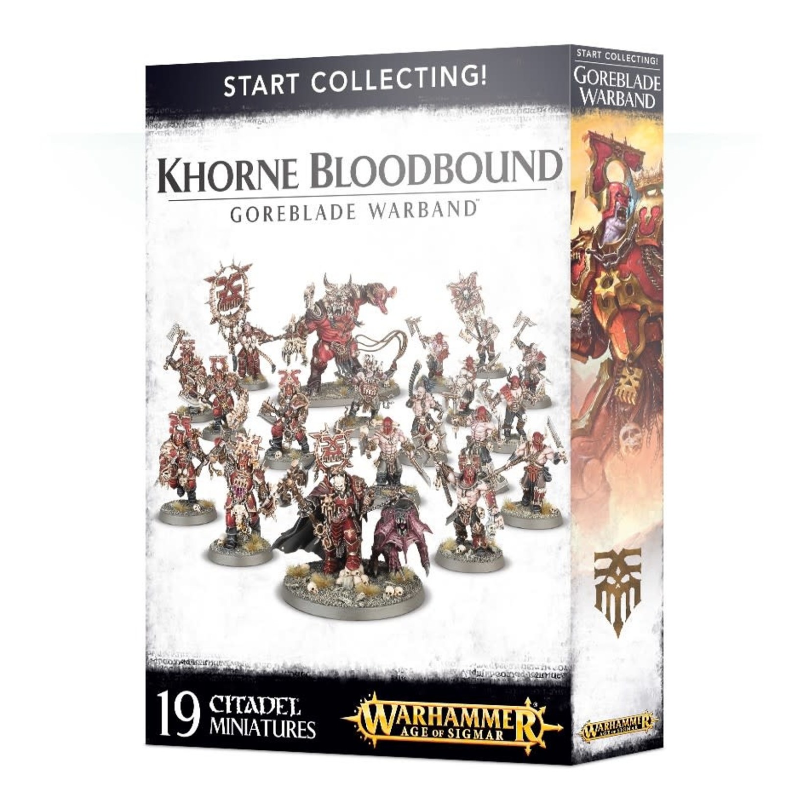 Blades of Khorne Start Collecting! Khorne Bloodbound Goreblade Warband