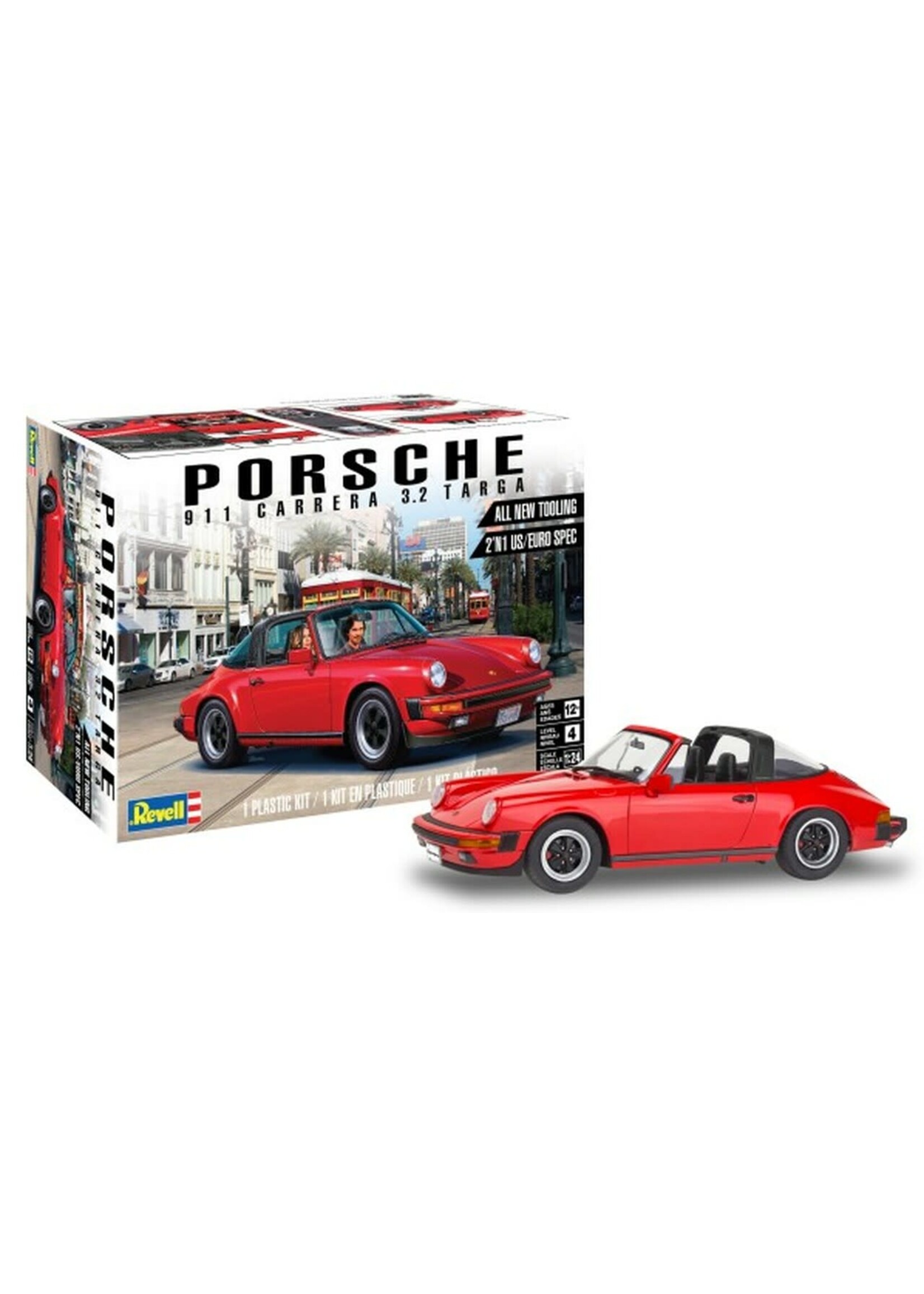 Revell REV4527 Porsche 911 Carrera 3.2 Targa (1/25)