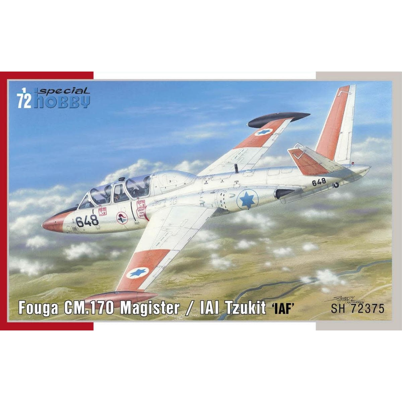 Special Hobby SH72375 Fouga CM.170 Magister/IAI Tzukit IAF (1/72)