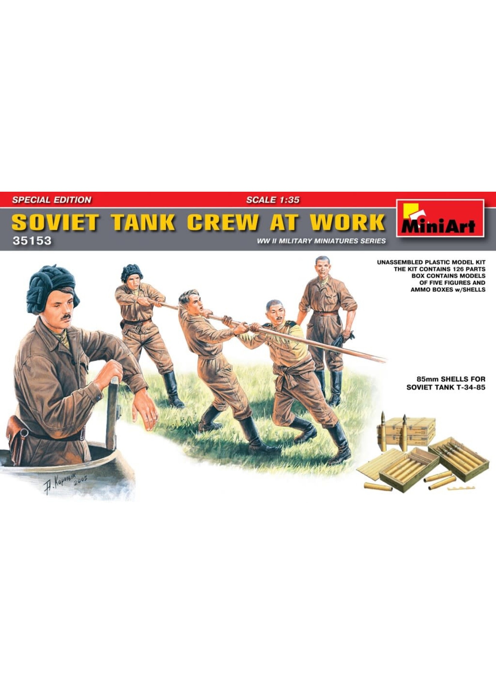 MiniArt ***zMIART35153 Soviet Tank Crew at Work Special Edition (1/35)