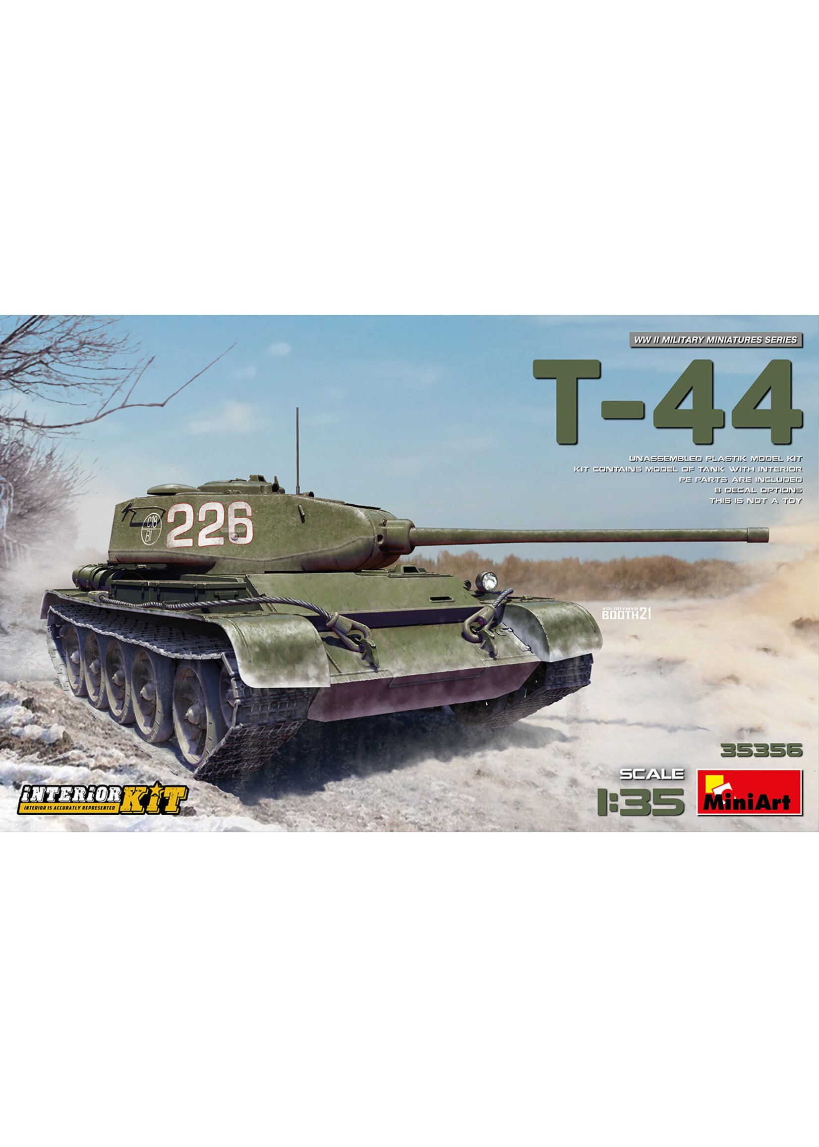 MiniArt ***MIART35356 T-44 Interior Kit (1/35)