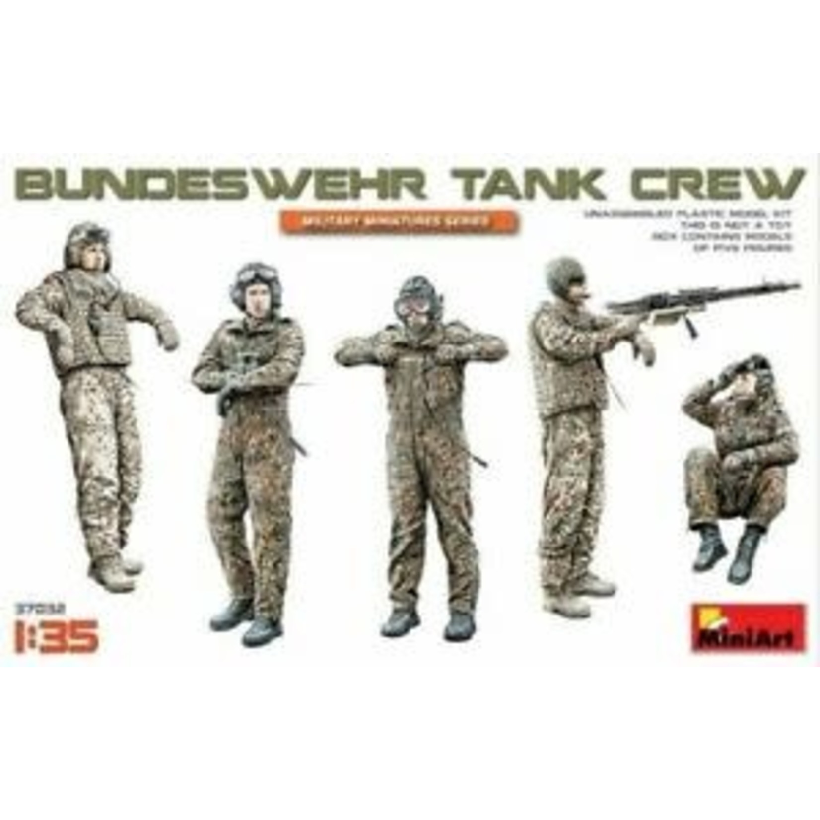 MiniArt MIN37032 Bundeswehr Tank Crew (1/35)
