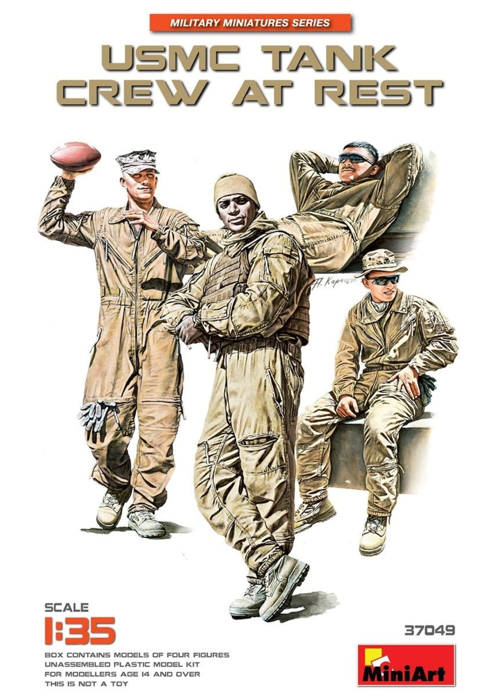 MiniArt ***MIART37049 USMC Tank Crew at Rest (1/35)