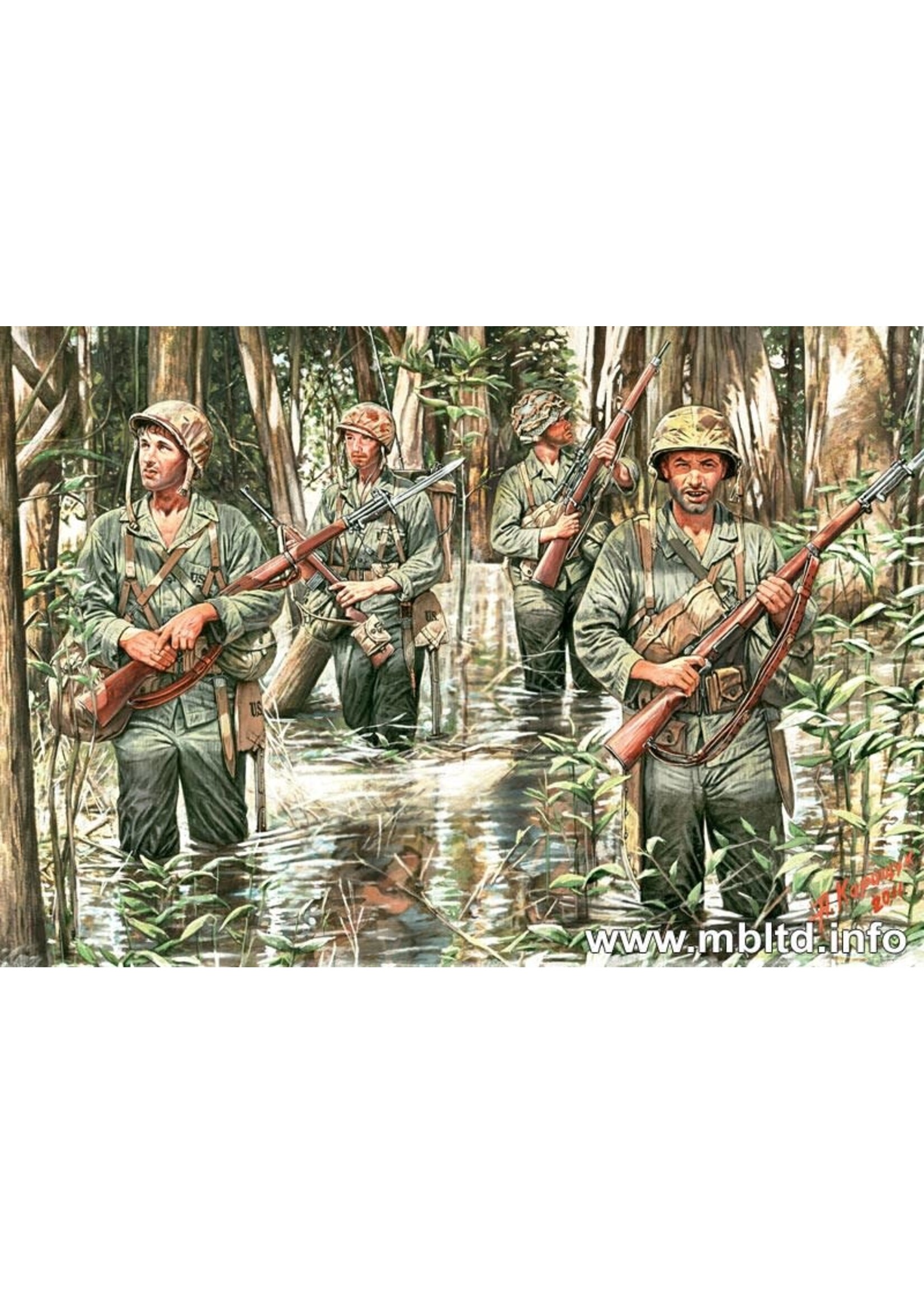 Master Box ***MSTBX3589 US Marines in Jungle WWII Era (1/35)