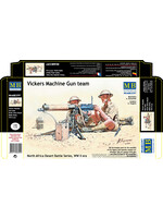 Master Box ***MSTBX3597 Vickers Machine Gun Team North Africa (1/35)