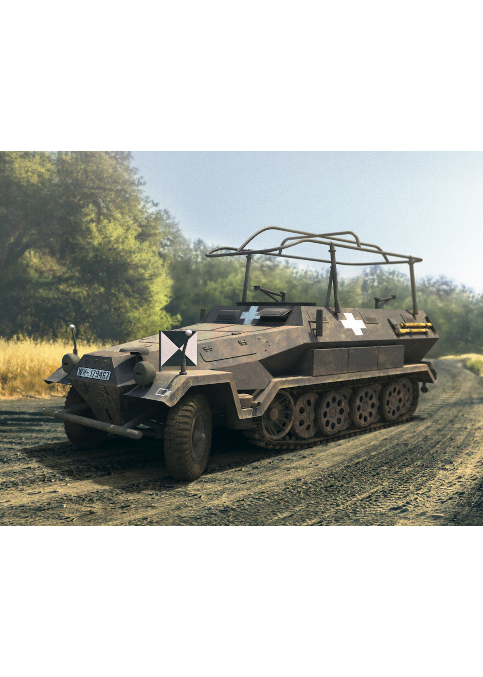 ICM ***ICM35102 Sd.Kfz.251/6 Ausf.A Command Vehicle (1/35)