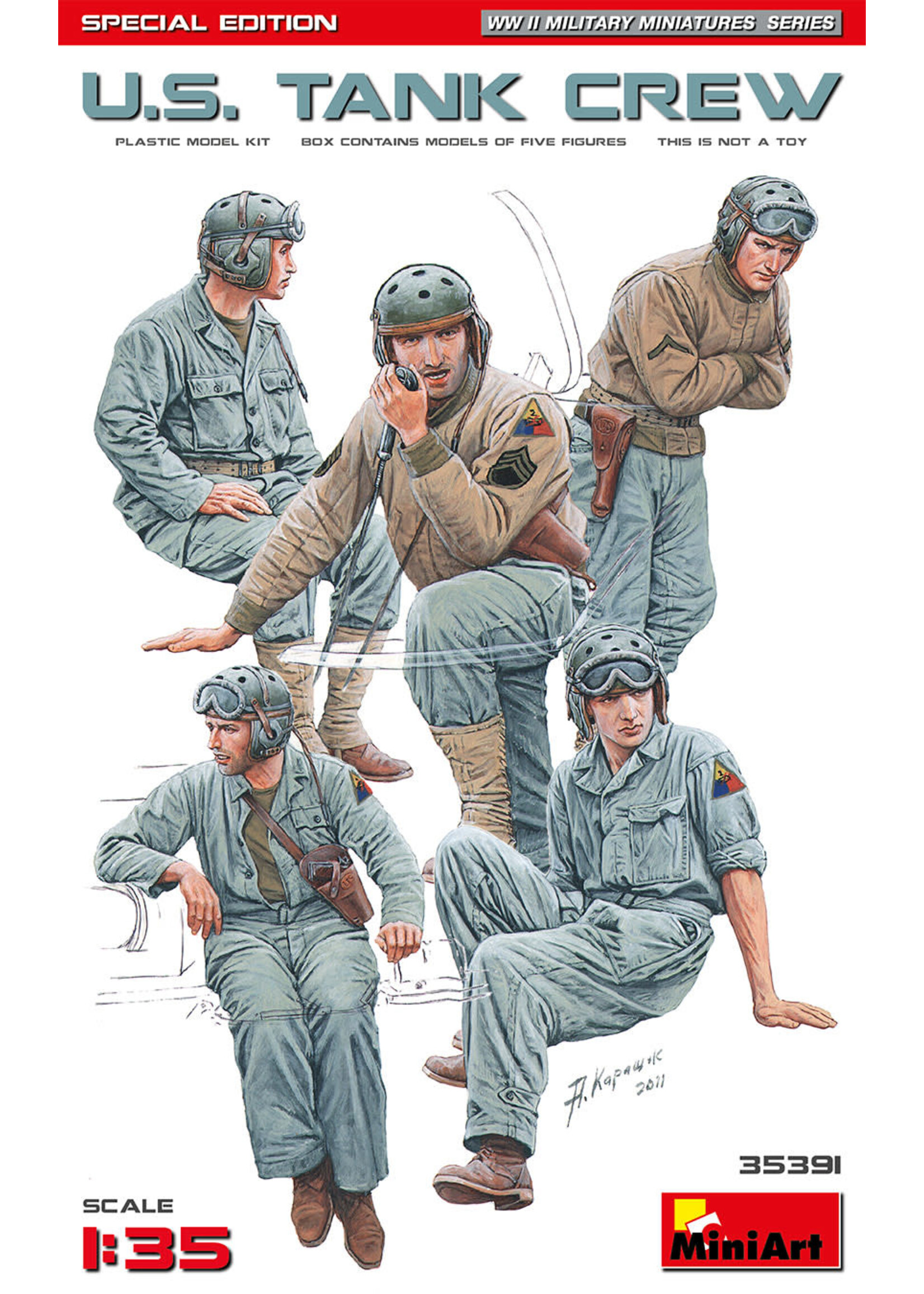 MiniArt ***MIART35391 US Tank Crew (1/35)