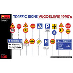 MiniArt MIN35643 Traffic Signs Yugoslavia 1990's (1/35)