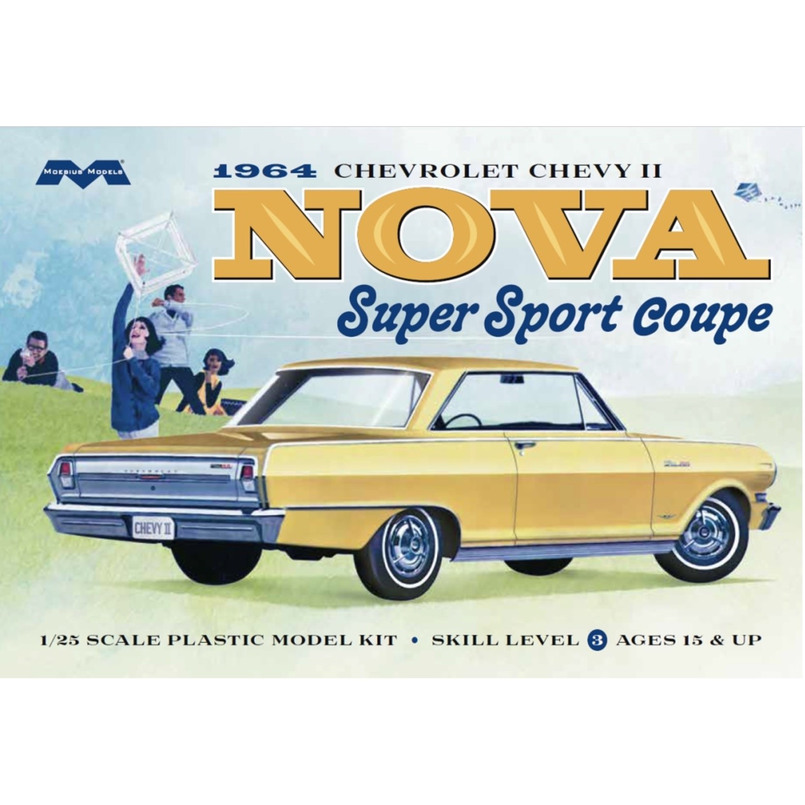 Moebius MOE2320 1964 Chevy Nova Super Sport (1/25)