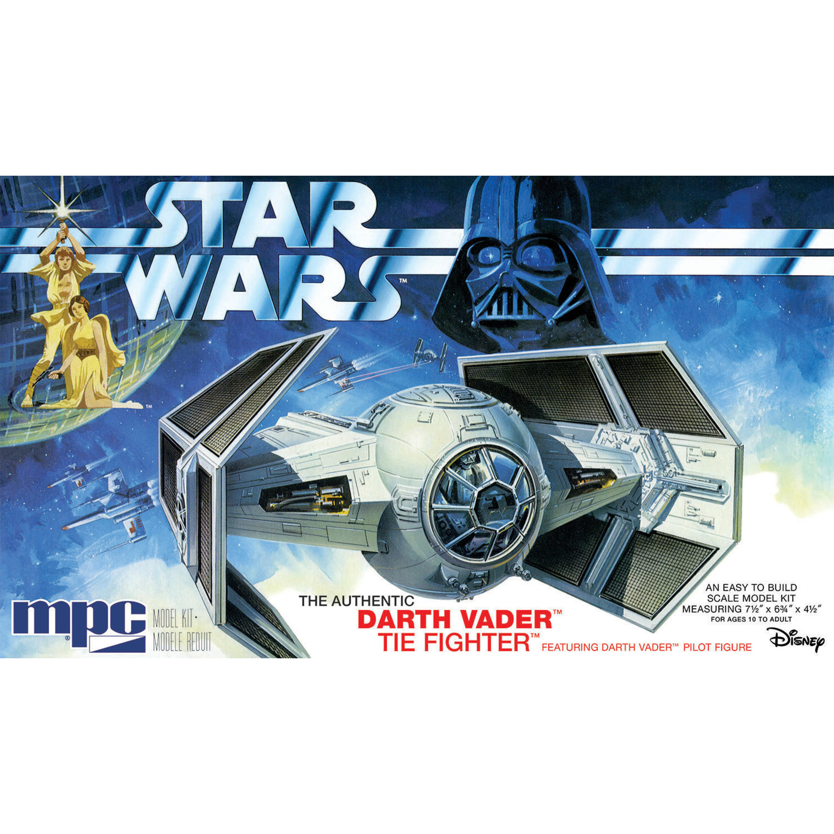 MPC MPC952 Star Wars A New Hope Darth Vader Tie Fighter (1/32)