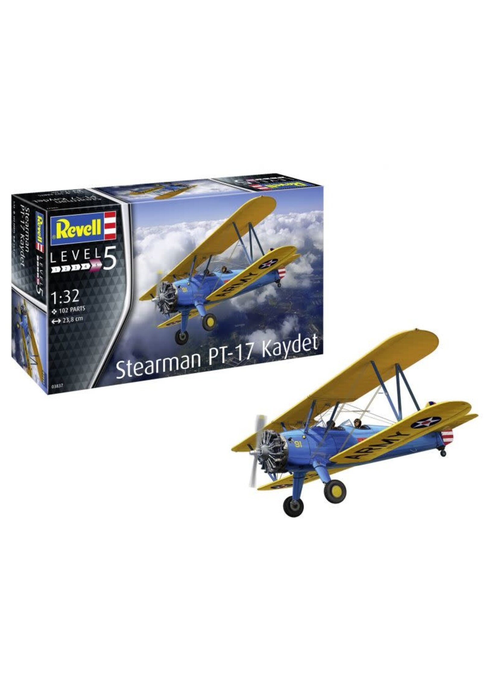 Revell Germany ***RVG3837 Stearman PT-17 Kaydet (1/32)