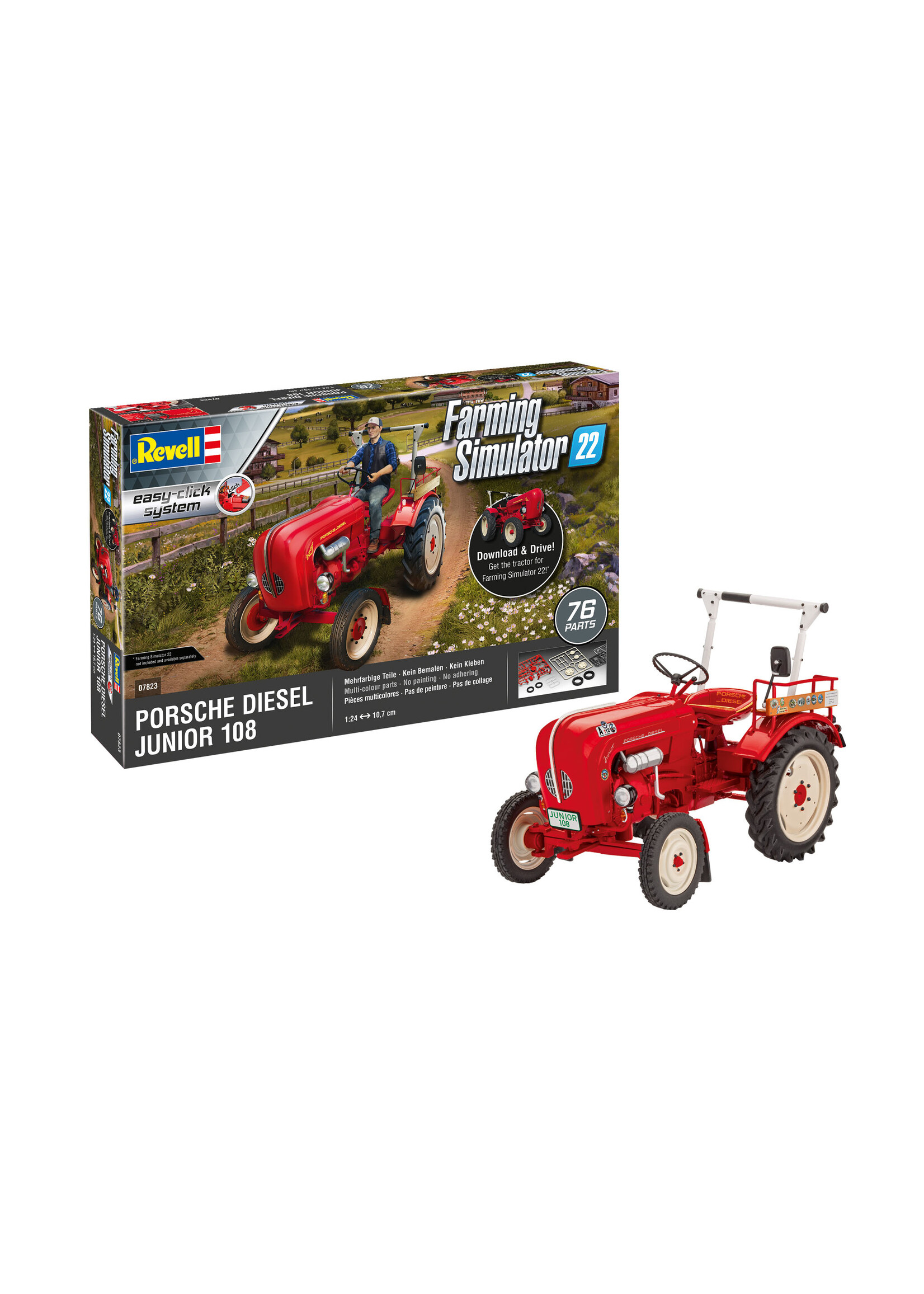 Revell Germany ***RVG7823 Porsche Junior 108 Farming Simulator Edition (1/24)