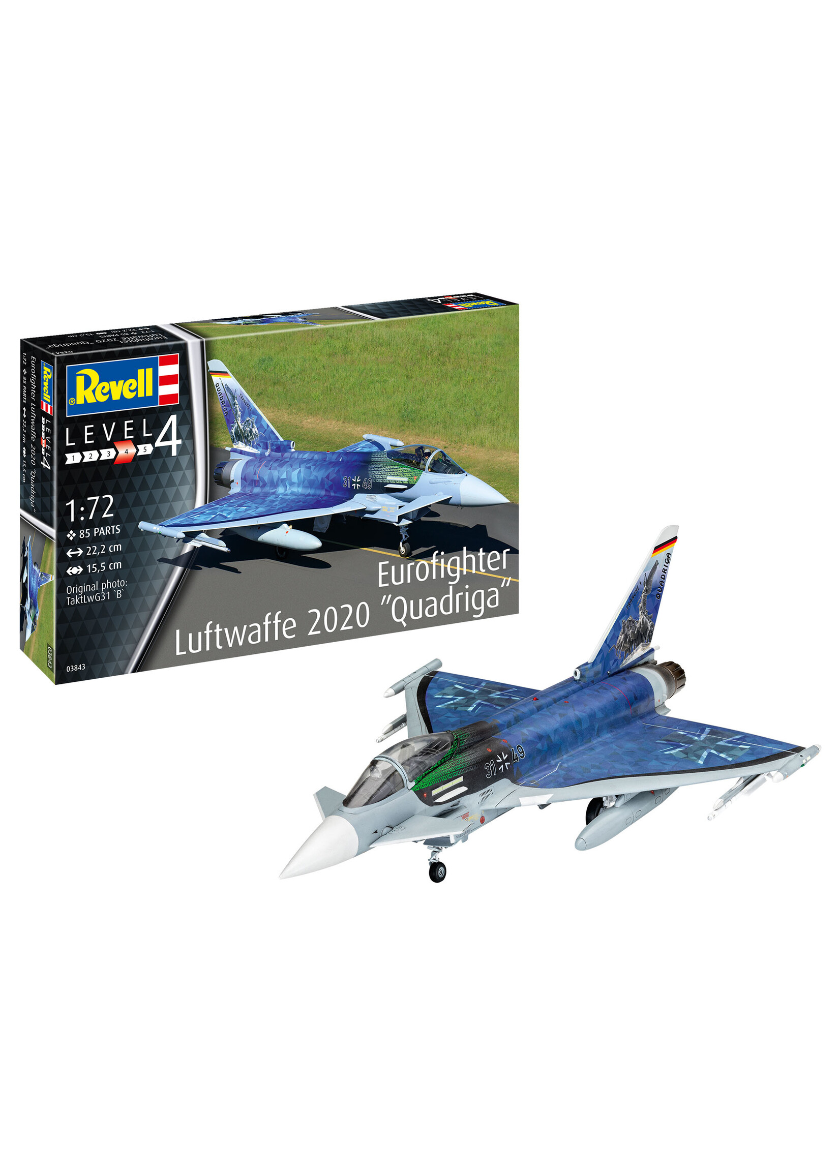 Revell Germany ***RVG3843 Eurofighter Luftwaffe 2020 Quadriga (1/32)