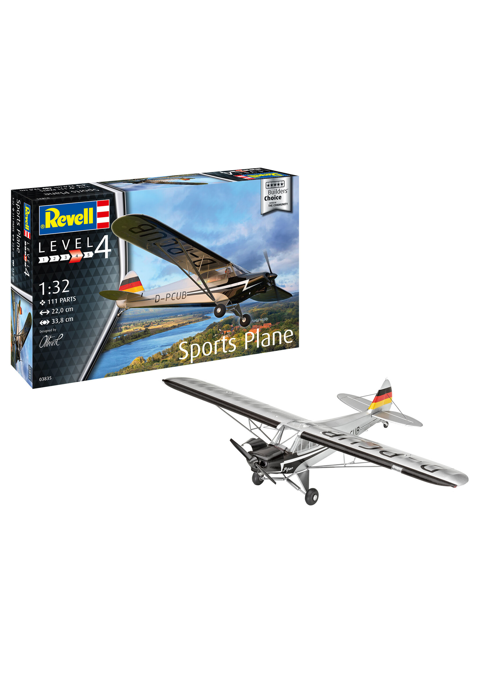 Revell Germany ***RVG3835 Sports Plane Builders Choice (1/32)