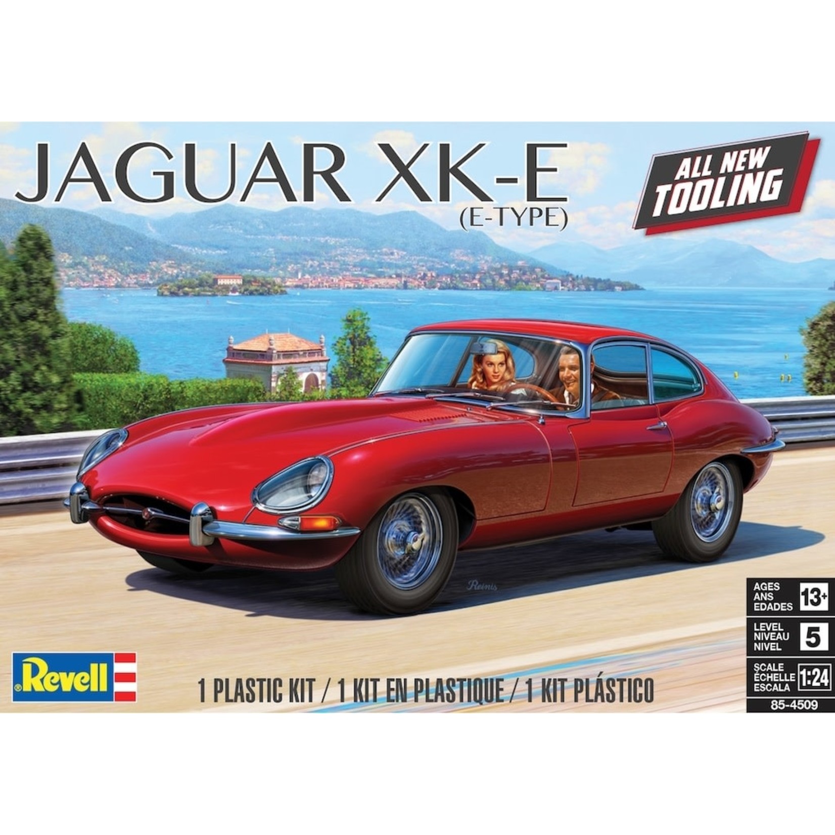 Revell REV4509 Jaguar XK-E E-Type (1/25)