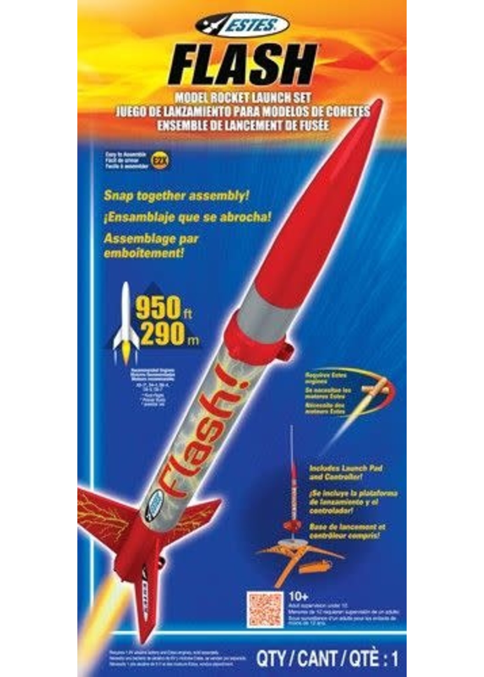 Estes EST1478 Flash! Rocket Launch Set