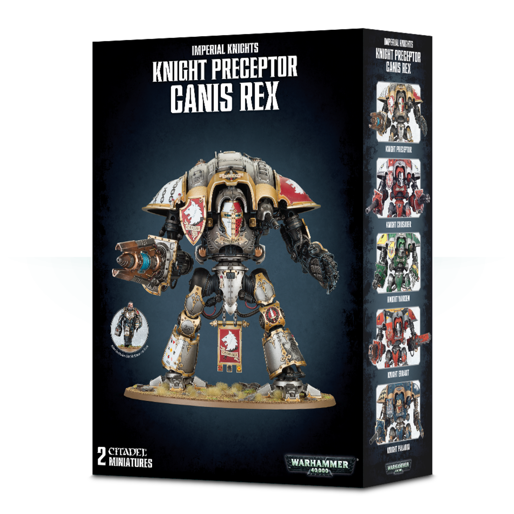 Imperial Knights Questoris Canis Rex (Paladin or Crusader or Warden or Errant or Preceptor)